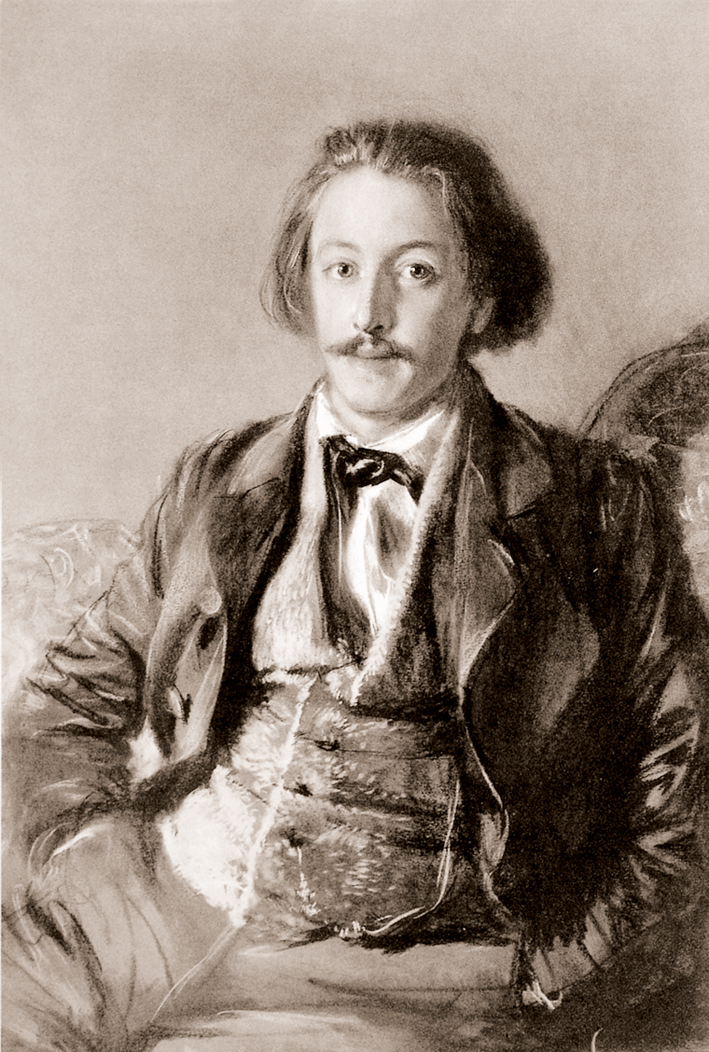  Adolpyh Von Menzel —— 男人的肖像